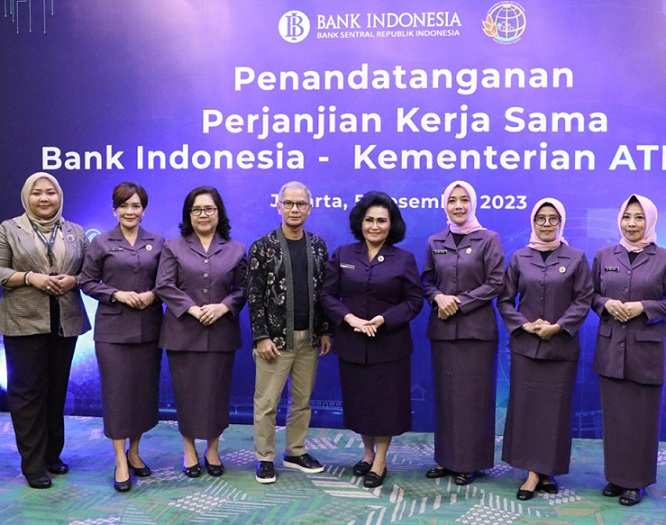 Bank Indonesia Menjalin Kerjasama dengan Kementerian ATR BPN Guna Perkuat UMKM