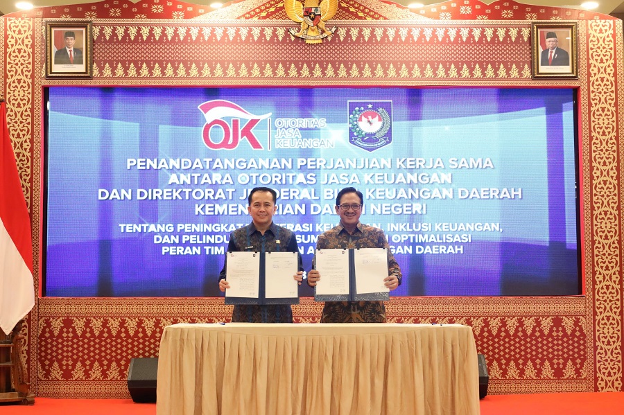 Sinergi OJK dan Kementerian Dalam Negeri untuk Perkuat Tim Percepatan Akses Keuangan Daerah
