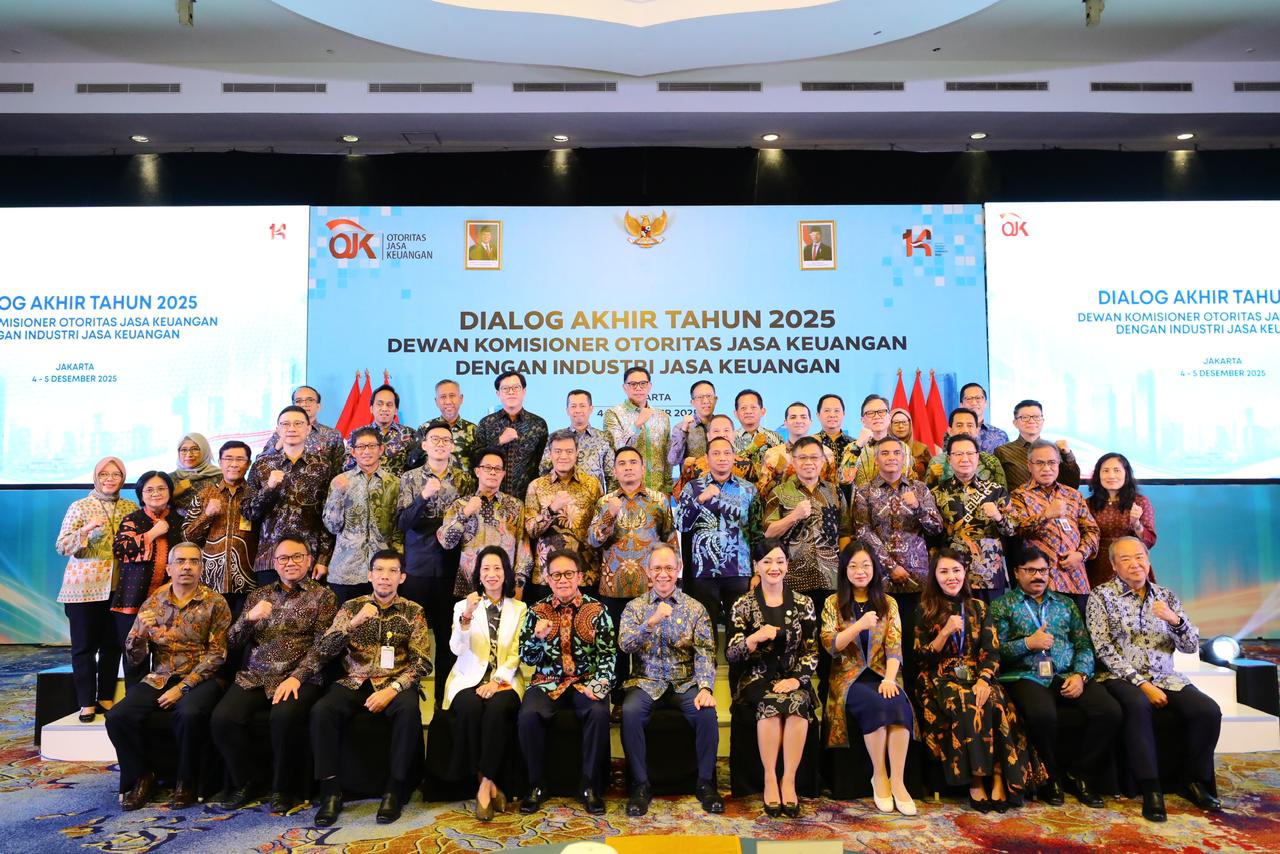 OJK Dorong Kontribusi Industri Jasa Keuangan Pada Program Pemerintah, Dialog Akhir Tahun OJK dengan Industri Jasa Keuangan