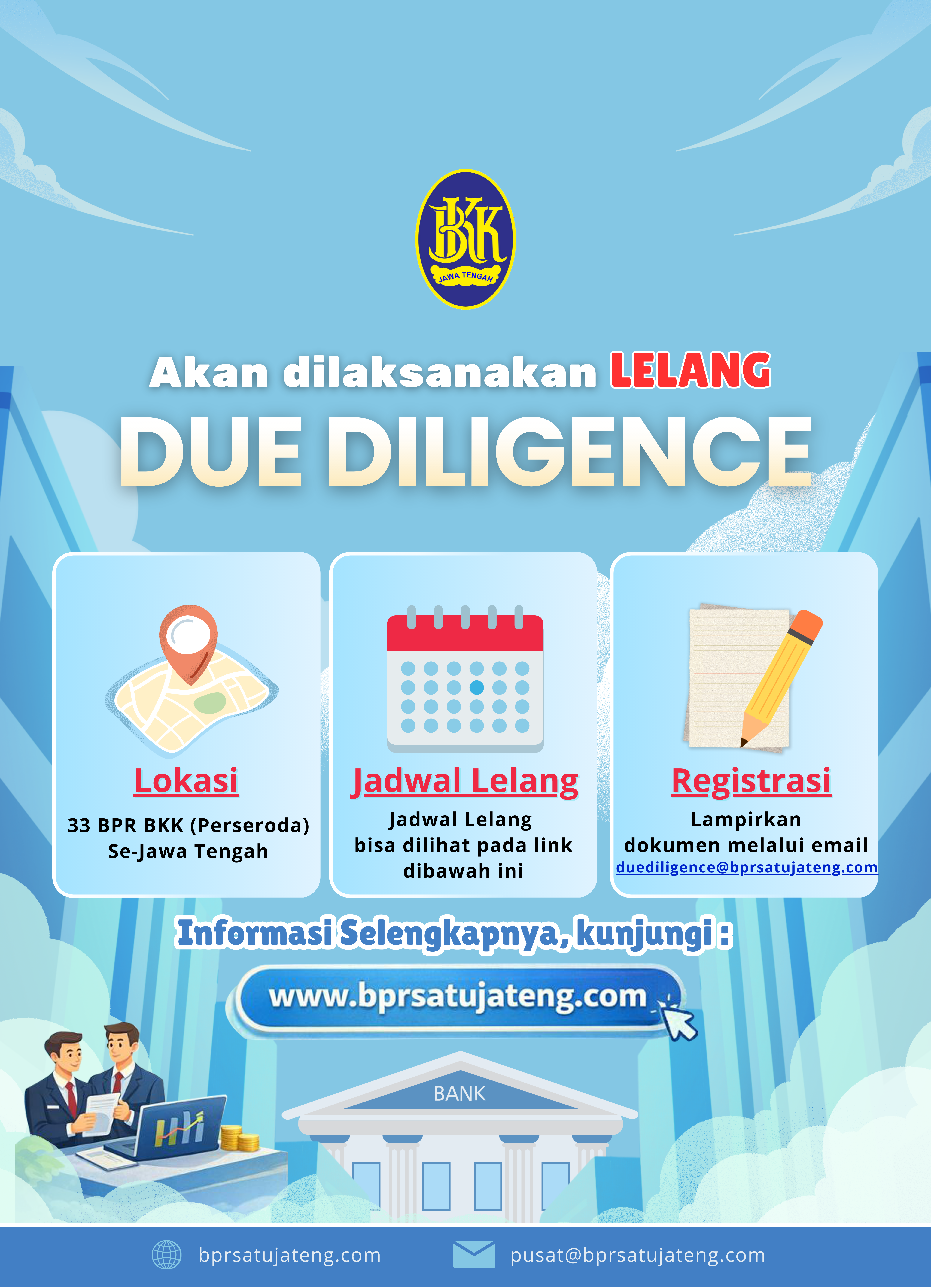 Pengumuman Pengadaan Jasa Due Diligence BPR