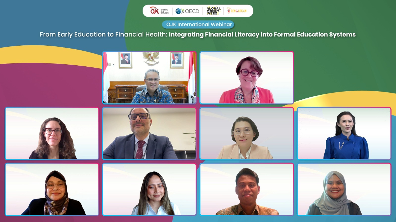 OJK Dorong Penguatan Literasi Keuangan Lewat Pendidikan Formal Webinar Internasional Global Money Week (GMW) 2026